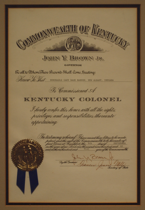 Kentucky Colonel